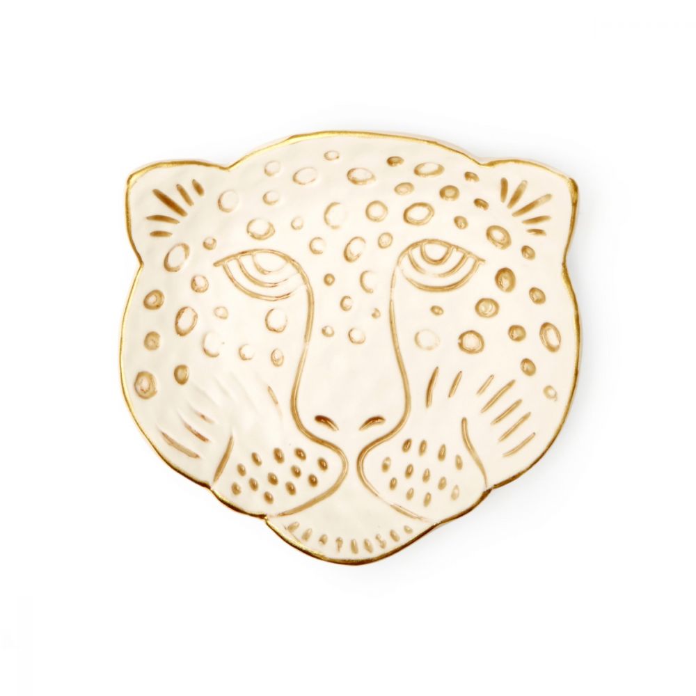 Farfurie decorativa - Leopard 