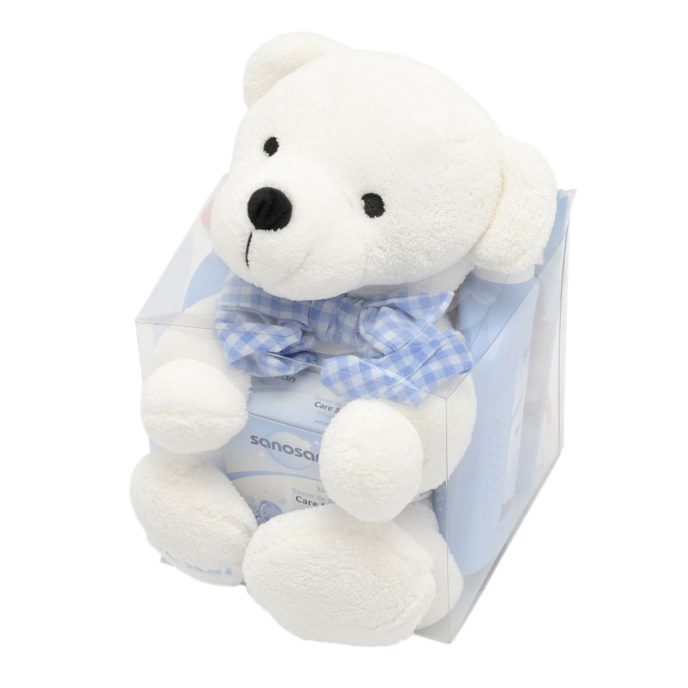 Pachet cadou Sanosan Ursulet Bleu