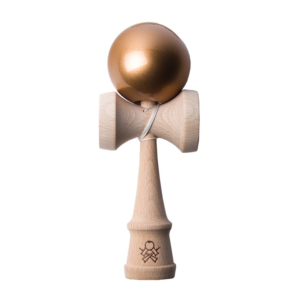 Pachet casti SKULLCANDY Ink'd Black/Red Mic + Kendama SWEETS KENDAMAS F3 Solid - Gold