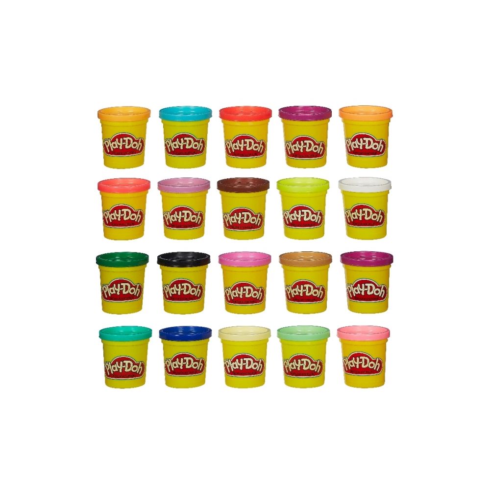 Set plastilina Play-Doh - Pachet Super Color, 20 buc