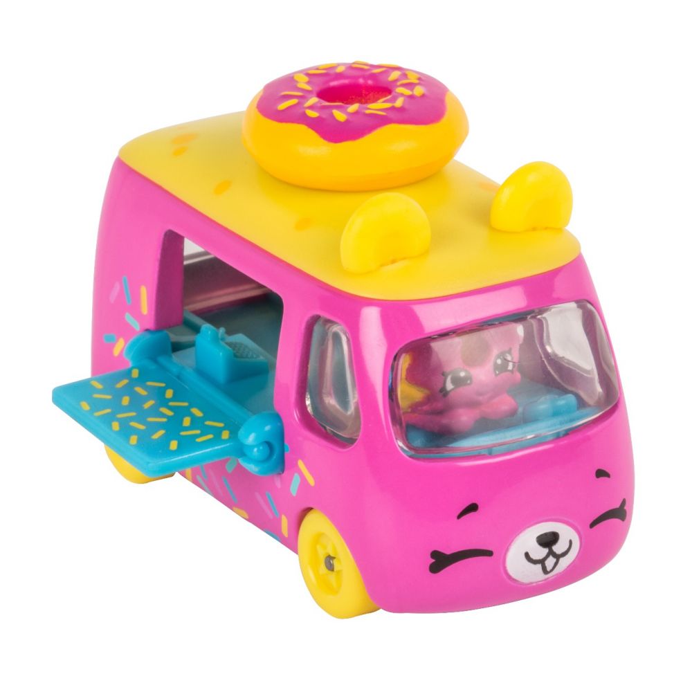 Pachet masinuta cu figurina Cutie Cars Donut Express Seria 1