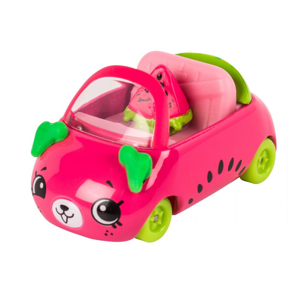 Pachet masinuta cu figurina Cutie Cars Peely Apple Wheels Seria 1