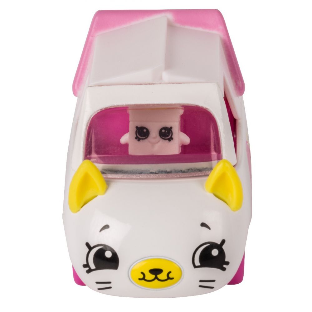 Pachet masinuta cu figurina Cutie Cars Zoomy Noodles Seria 1