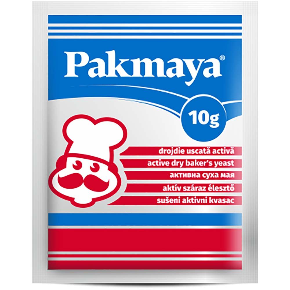 Cutie Drojdie uscata activa Pakmaya, 40 pliculete x 10 g