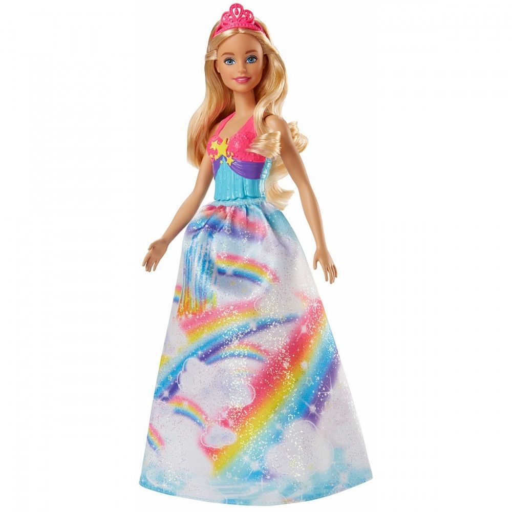 Papusa Barbie Dreamtopia, Printesa blonda, FJC95