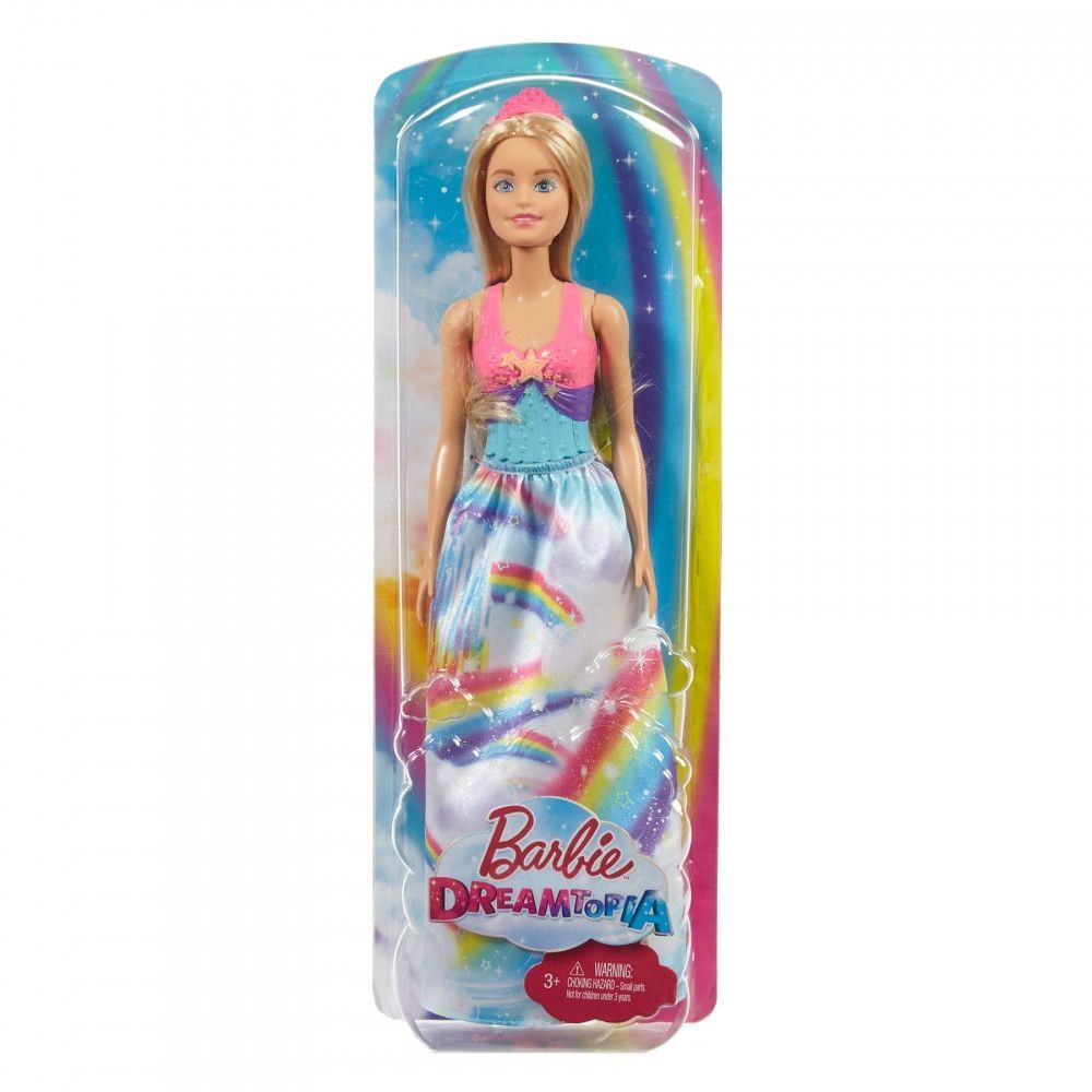 Papusa Barbie Dreamtopia, Printesa blonda, FJC95