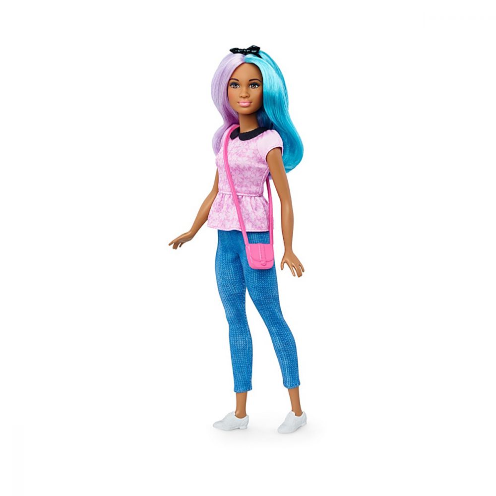 Papusa Barbie Fashionistas - Blue Violet