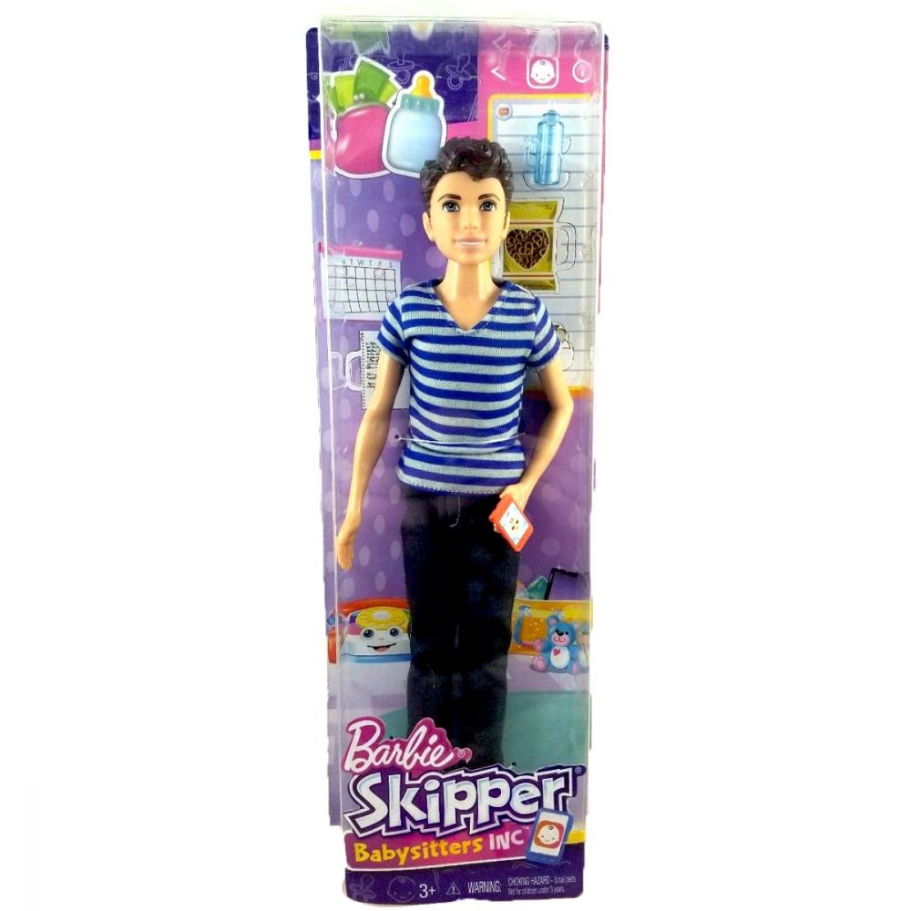 Papusa Barbie Skipper Babysitter, Baiat FNP43