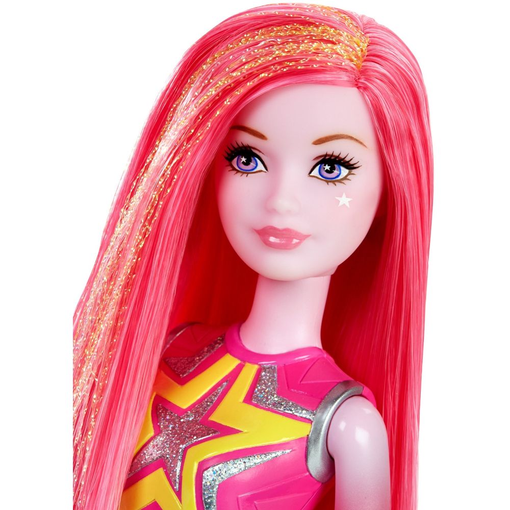 Papusa Barbie Star Light Adventure - Pink and Blue Galaxy
