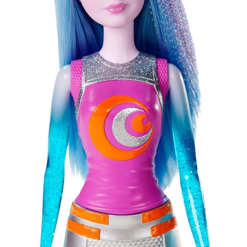 Papusa Barbie Star Light Adventure - Pink and Blue Galaxy