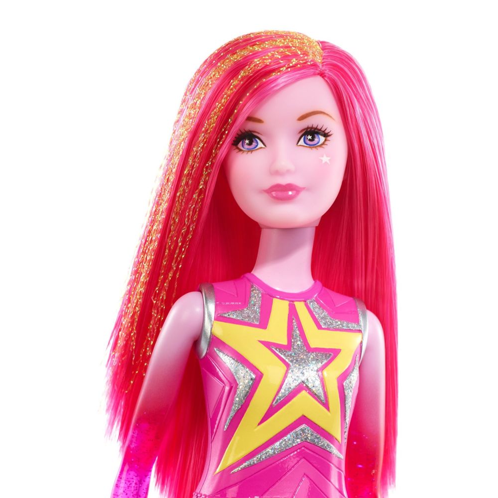 Papusa Barbie Star Light Adventure - Pink and Blue Galaxy