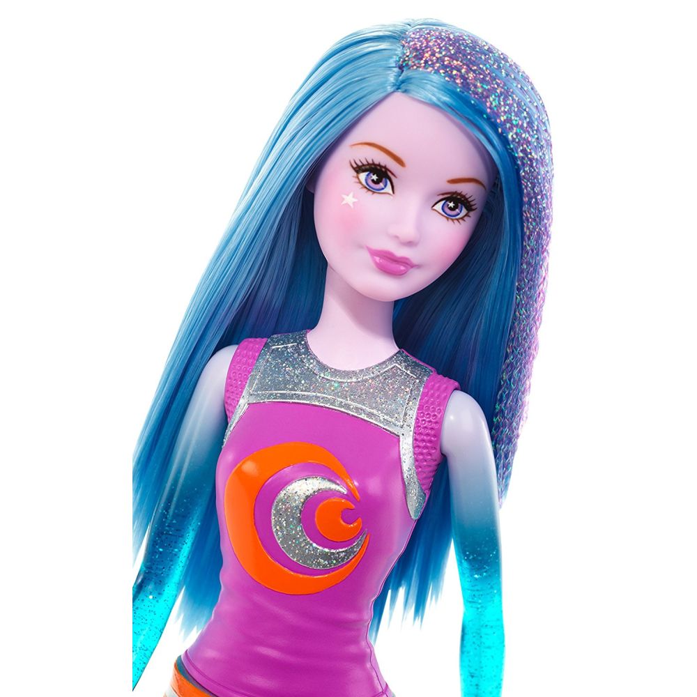 Papusa Barbie Star Light Adventure - Pink and Blue Galaxy