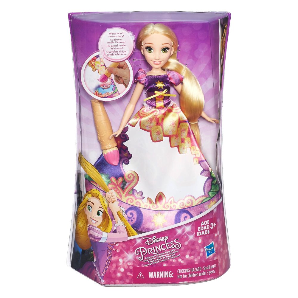 Papusa Disney Princess Rapunzel cu rochie magica