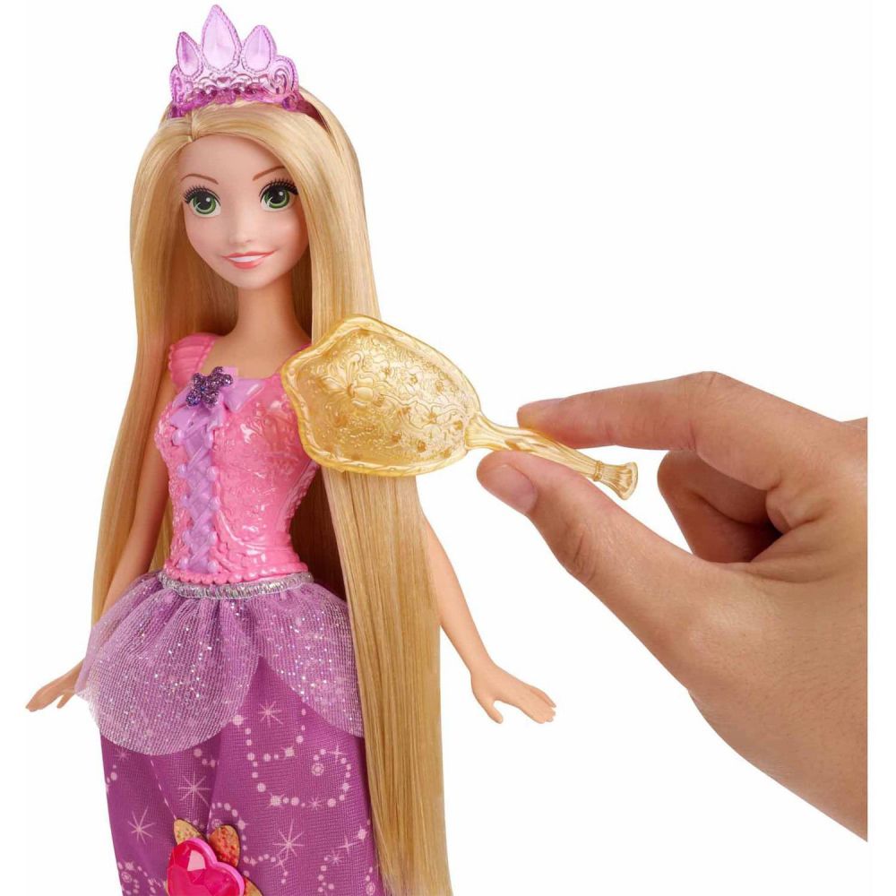Papusa Disney Princess - Rapunzel si pietrele pretioase