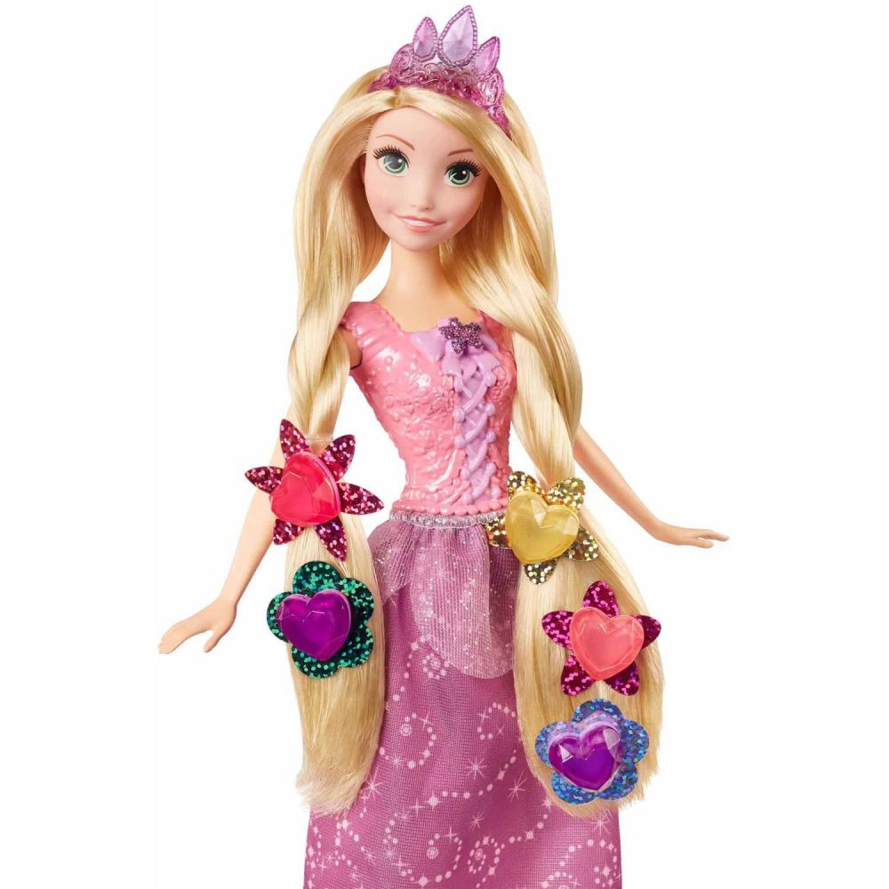 Papusa Disney Princess - Rapunzel si pietrele pretioase