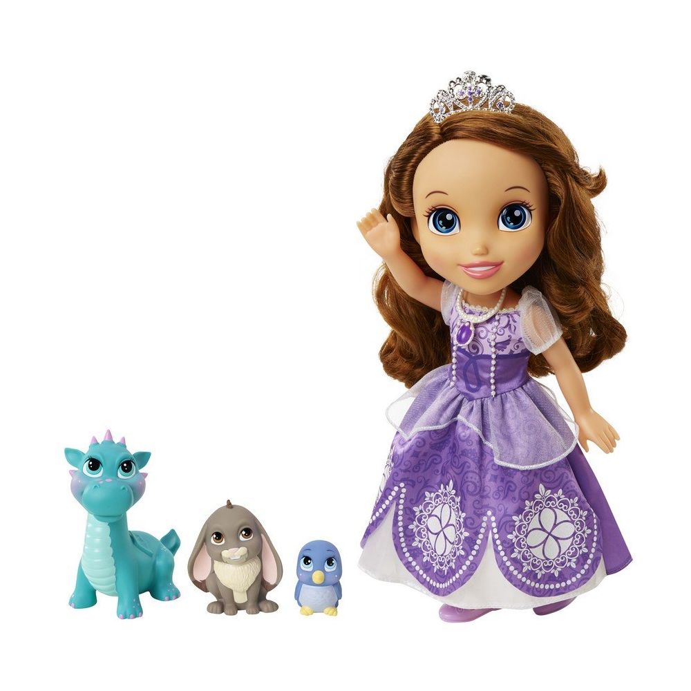 Papusa Disney Princess - Sofia si prietenii animale