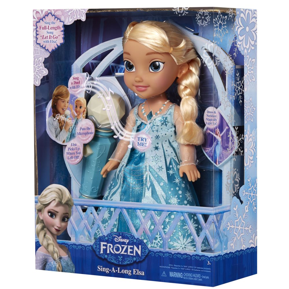 Papusa Disney Frozen - Elsa care canta