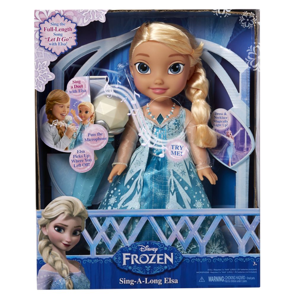 Papusa Disney Frozen - Elsa care canta