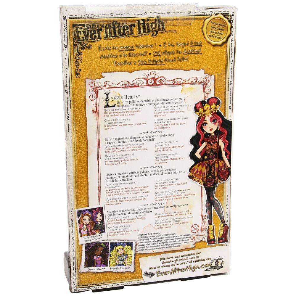Papusa Ever After High Royal - Lizzie Hearts