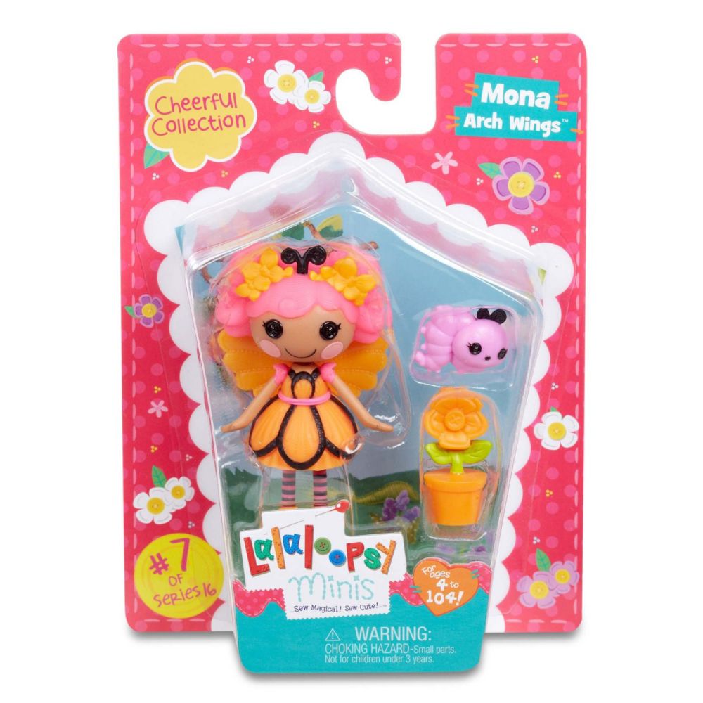 Papusa Lalaloopsy Minis Colectia Veseliei - Mona Arch Wings