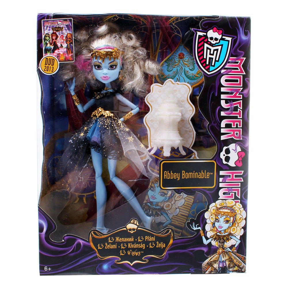 Papusa Monster High 13 Wishes - Abbey Bominable