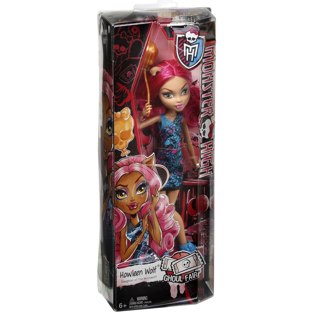 Papusa Monster High Ghoul Fair - Howleen Wolf