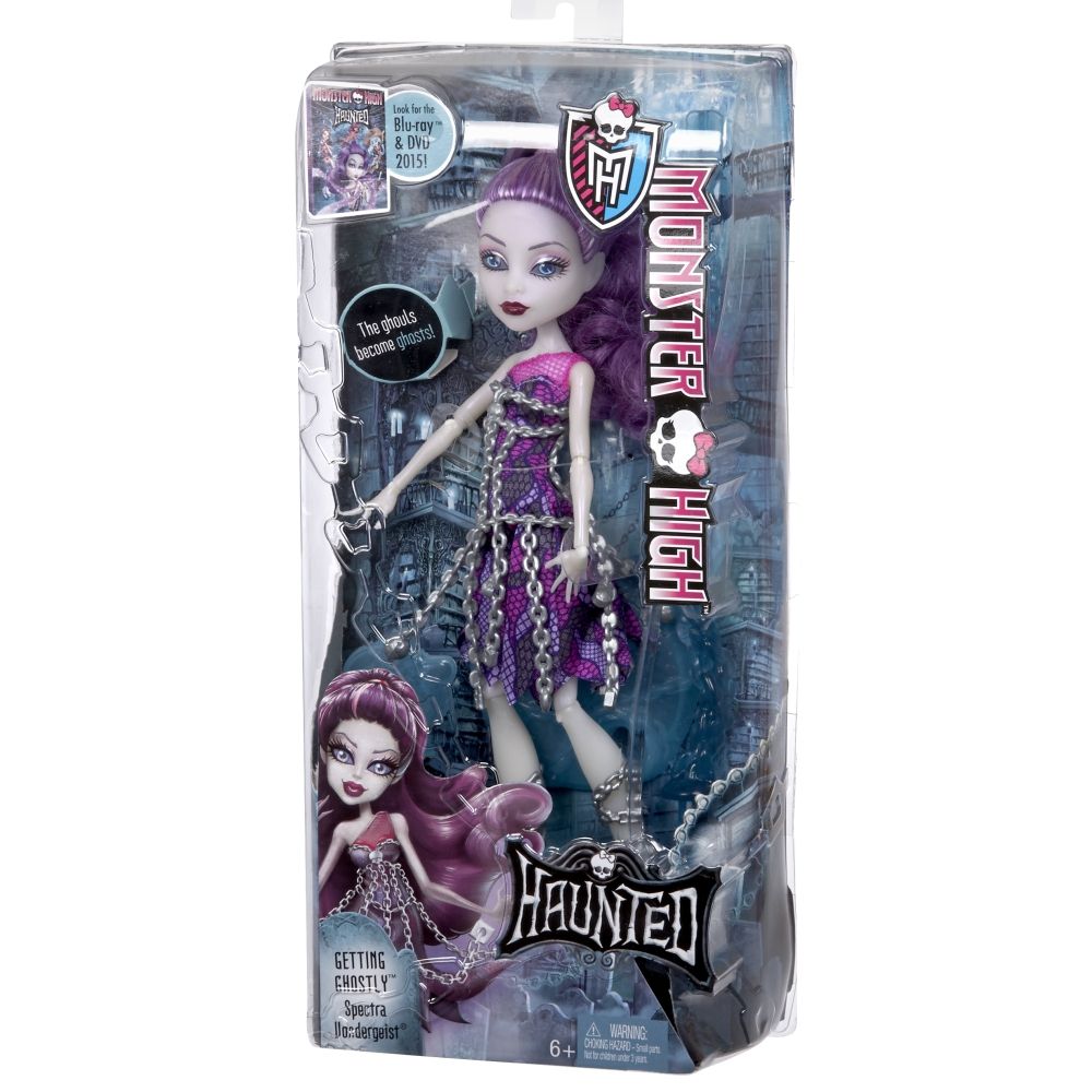 Papusa Monster High Haunted Getting Ghostly - Spectra Vondergeist