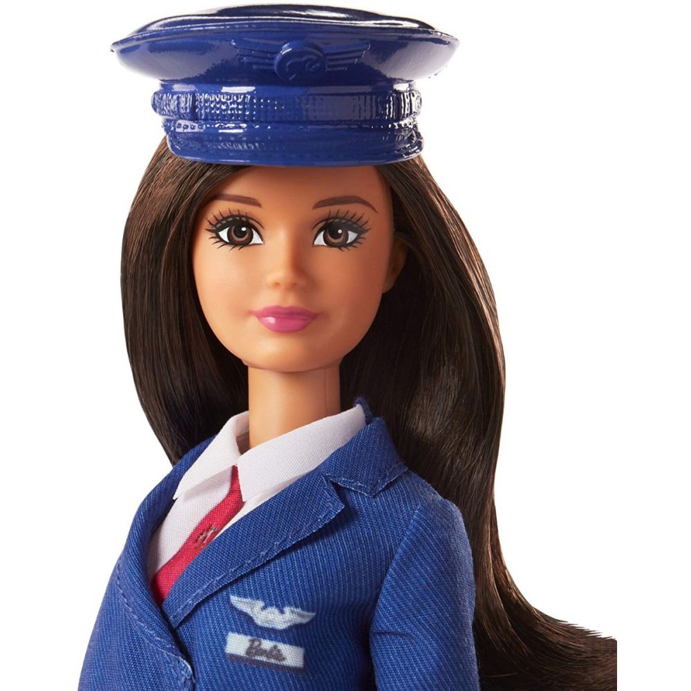 Papusa Barbie Career cu uniforma de Pilot, FJB10