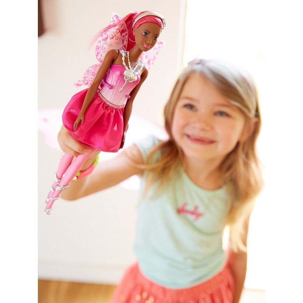 Papusa Barbie Dreamtopia - Zana cu aripioare, FJC86