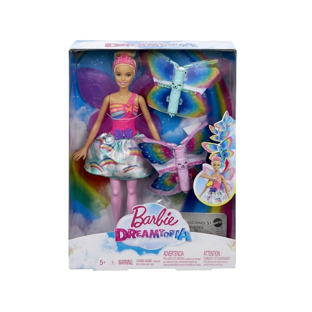 Papusa Barbie Zana Zburatoare Dreamtopia
