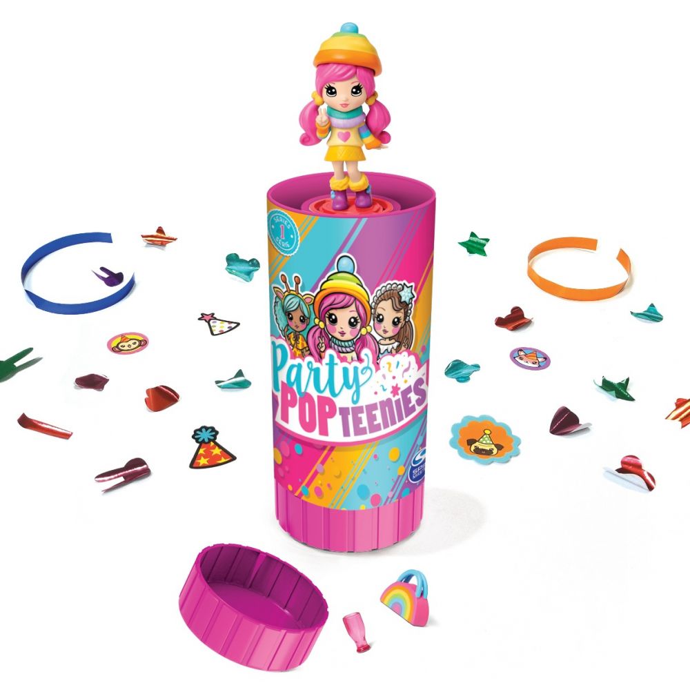 Papusa Pop Teenies - Surpriza cu confetti