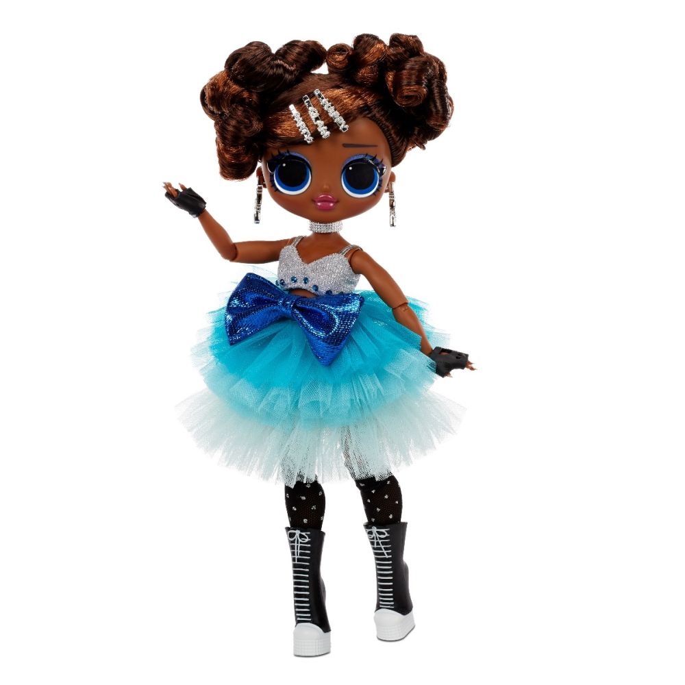 Papusa LOL Surprise OMG Present Surprise, Miss Glam cu  20 de surprize, 576365EUC 