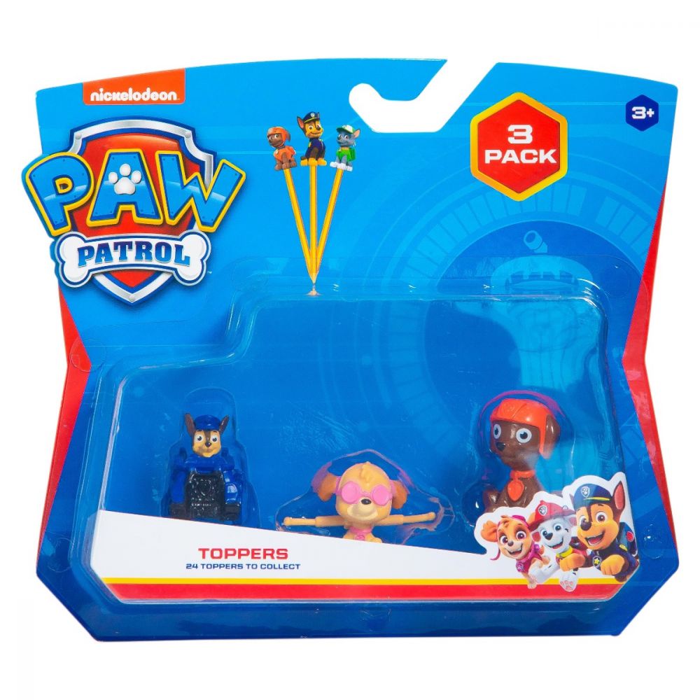 Set 3 figurine Paw Patrol Pencil Toppers, S1
