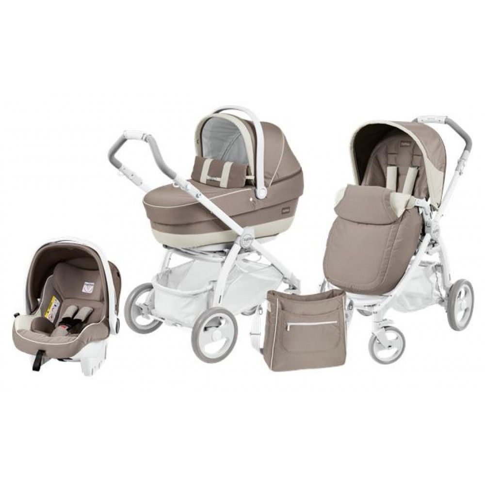 PegPeg Perego - Carucior 3 in 1 Book Plus PURE -Avana