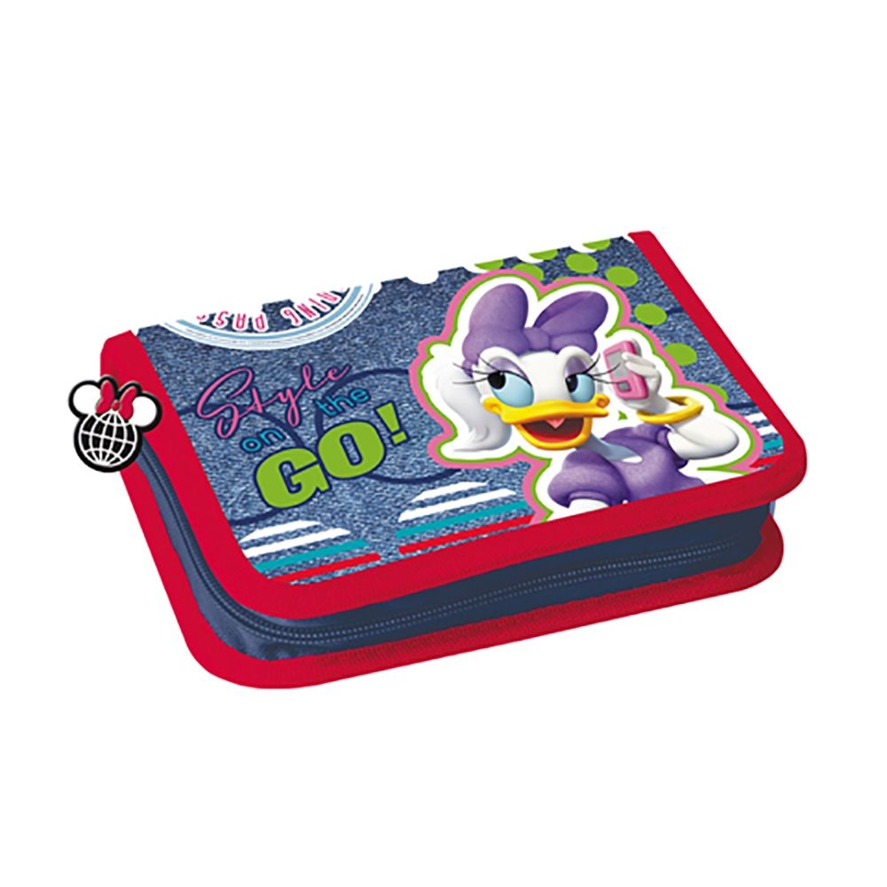 Penar echipat 1 fermoar, 2 flapsuri Minnie Mouse