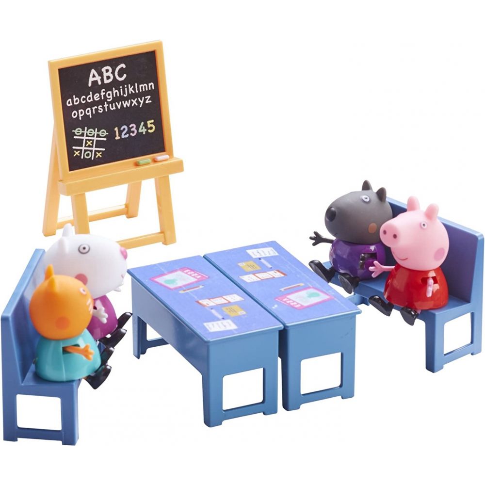 Set figurine Peppa Pig, Classroom