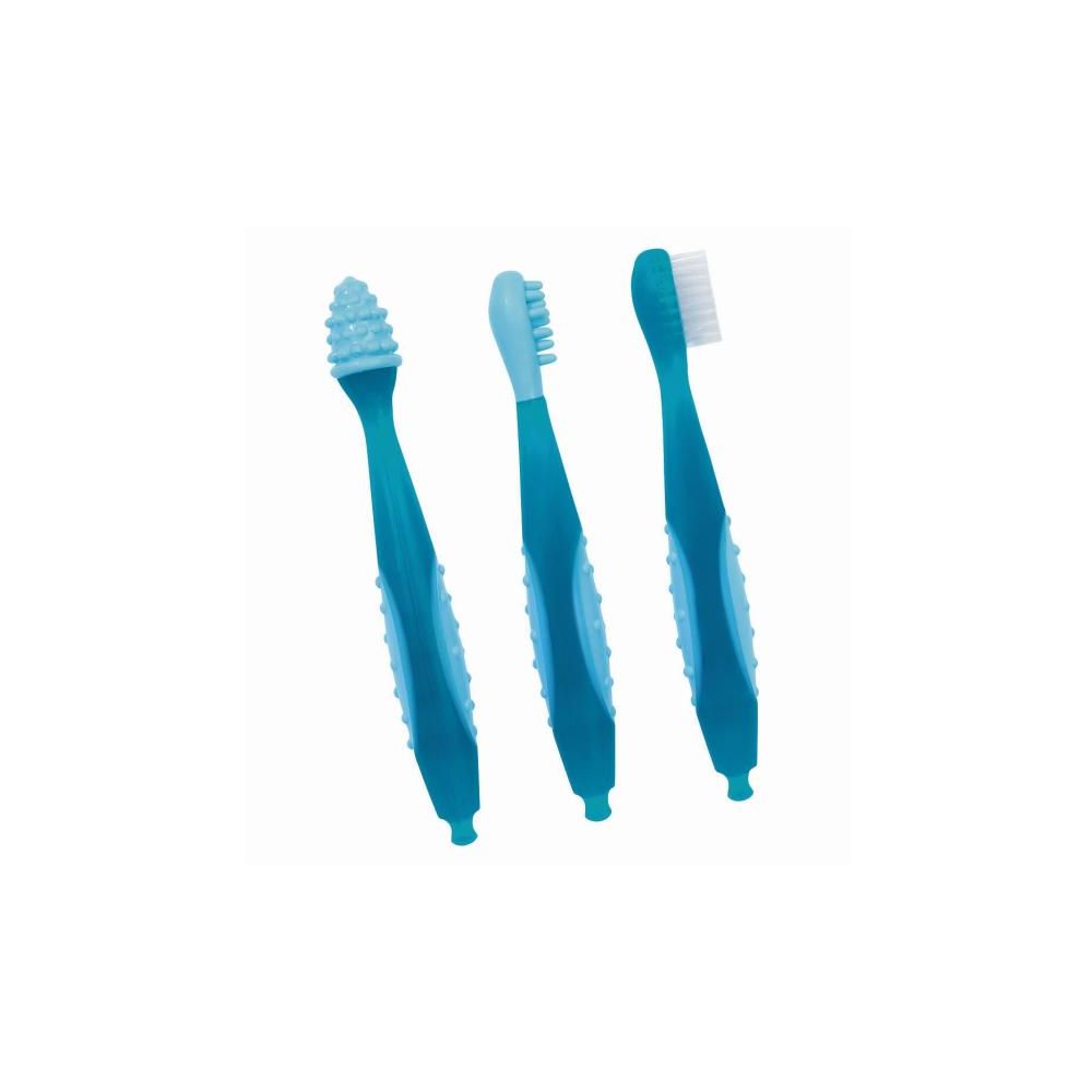 Periute de dinti Bebe Confort, 0 - 36 luni, 3 buc