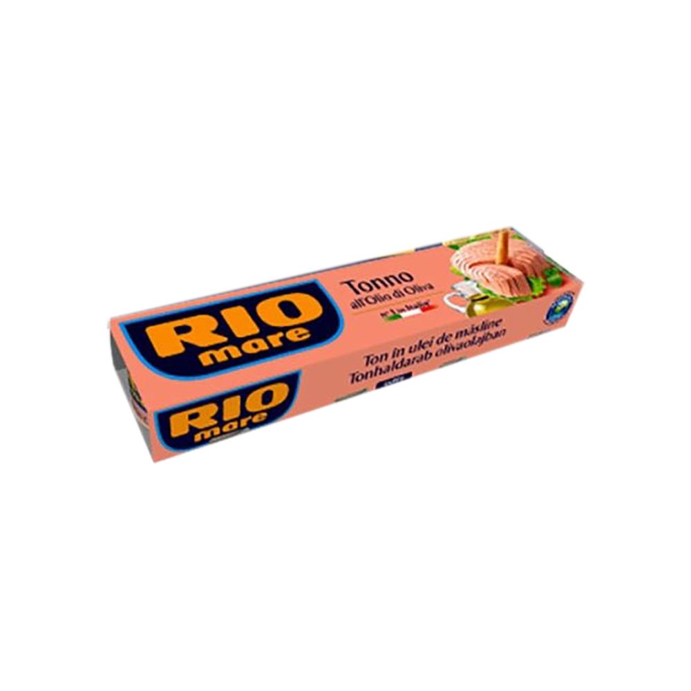 Conserva ton in ulei de masline, Rio Mare, 4 buc. x 80 g
