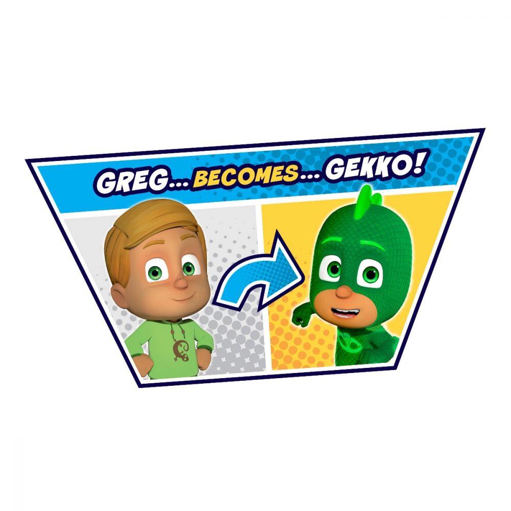 Set Figurine Pj Masks Transforming, Greg si Gekko 95468