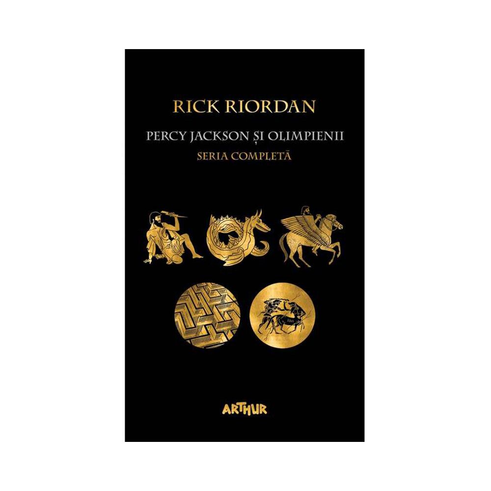 Pachet carti Editura Arthur Percy - Jackson si Olimpienii, Volumele 1-5, Rick Riordan
