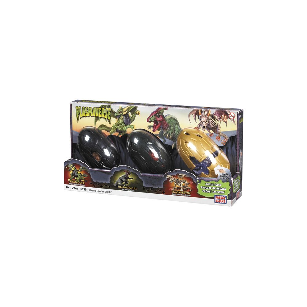 Figurine MEGA BLOKS Plasmaverse Specii, 3 buc