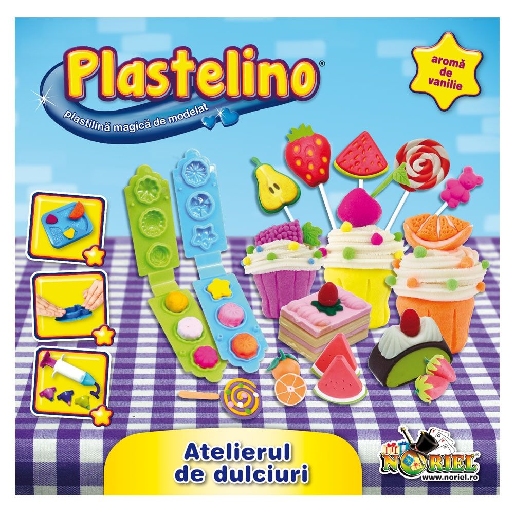 Baron reparație arbitrage  Plastelino - Atelierul de dulciuri din plastilina | Noriel