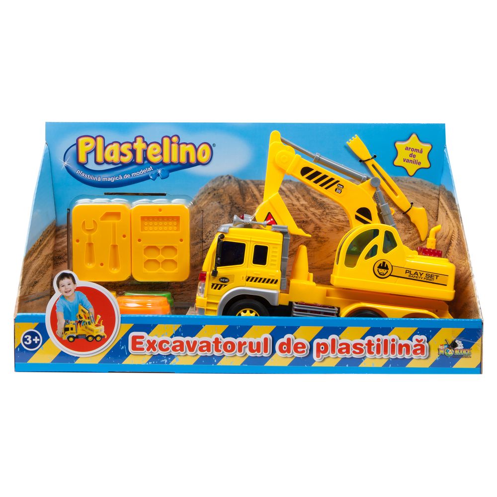 Plastelino - Excavatorul pentru plastilina