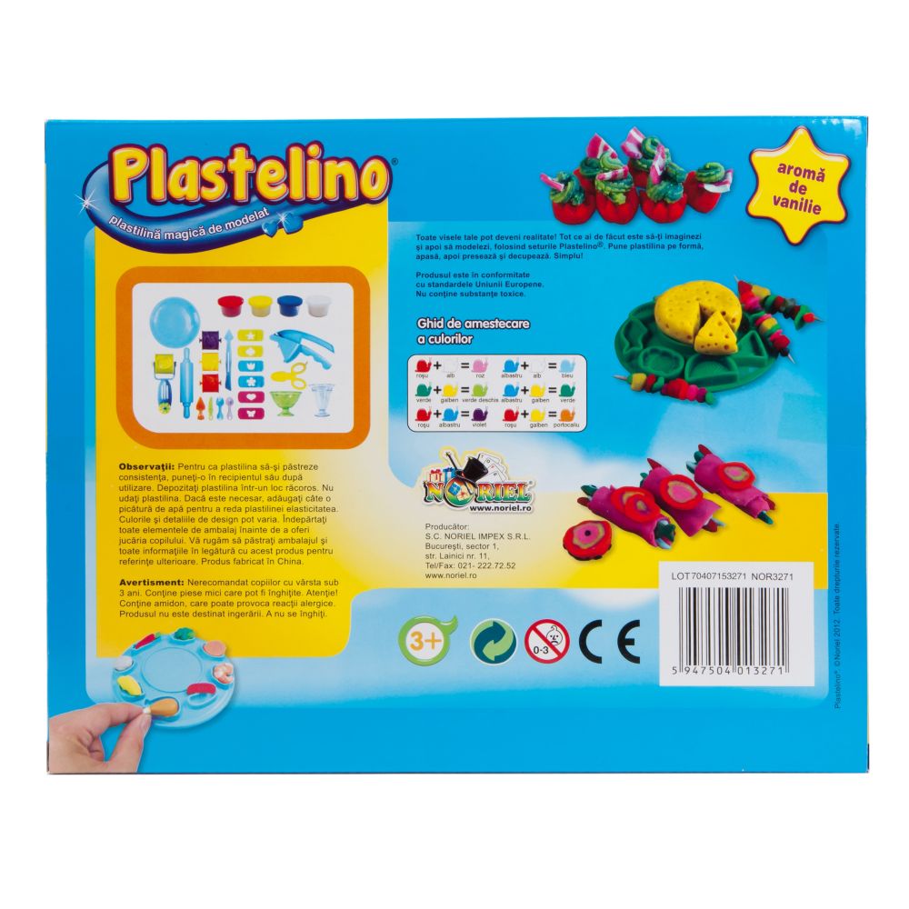 Plastelino - La bufet cu plastilina