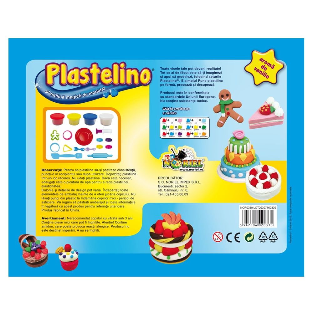 Plastelino - Torturi delicioase din plastilina