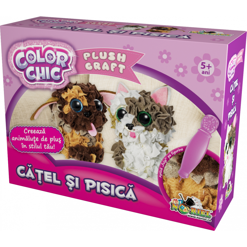 Set de creatie Color Chic Plus - Catel si Pisica