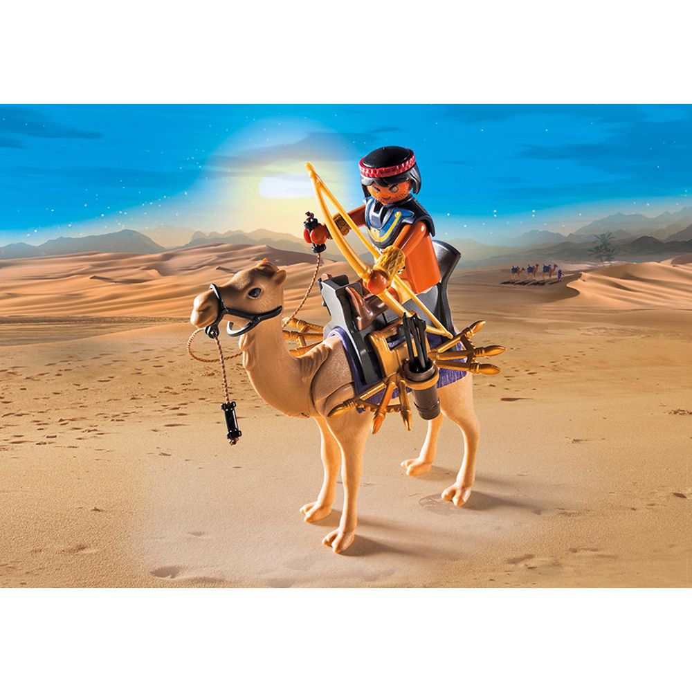 Set de constructie Playmobil History - Razboinic egiptean cu camila (5389)