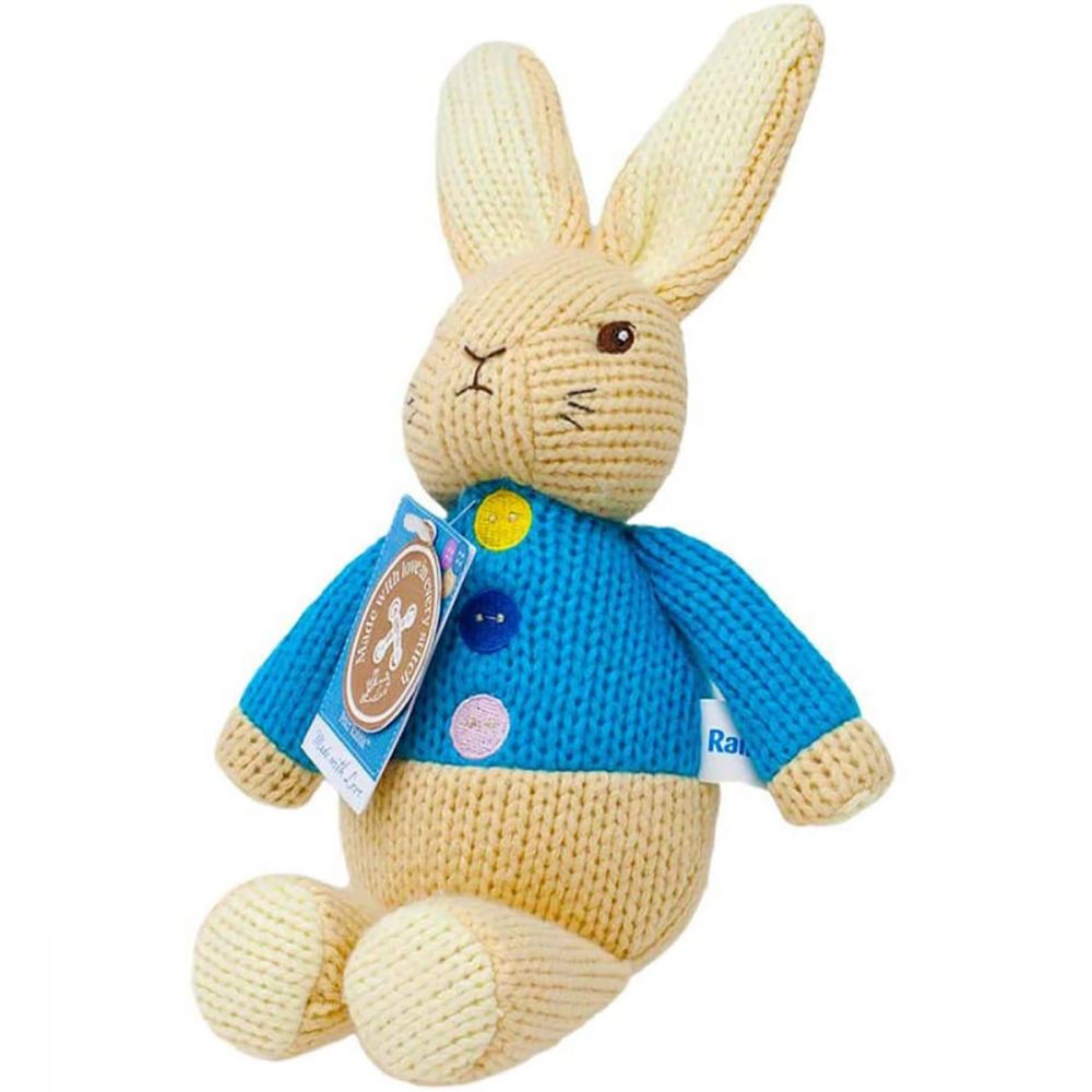 Jucarie bebelusi Peter Rabbit, Made with Love, 30 cm