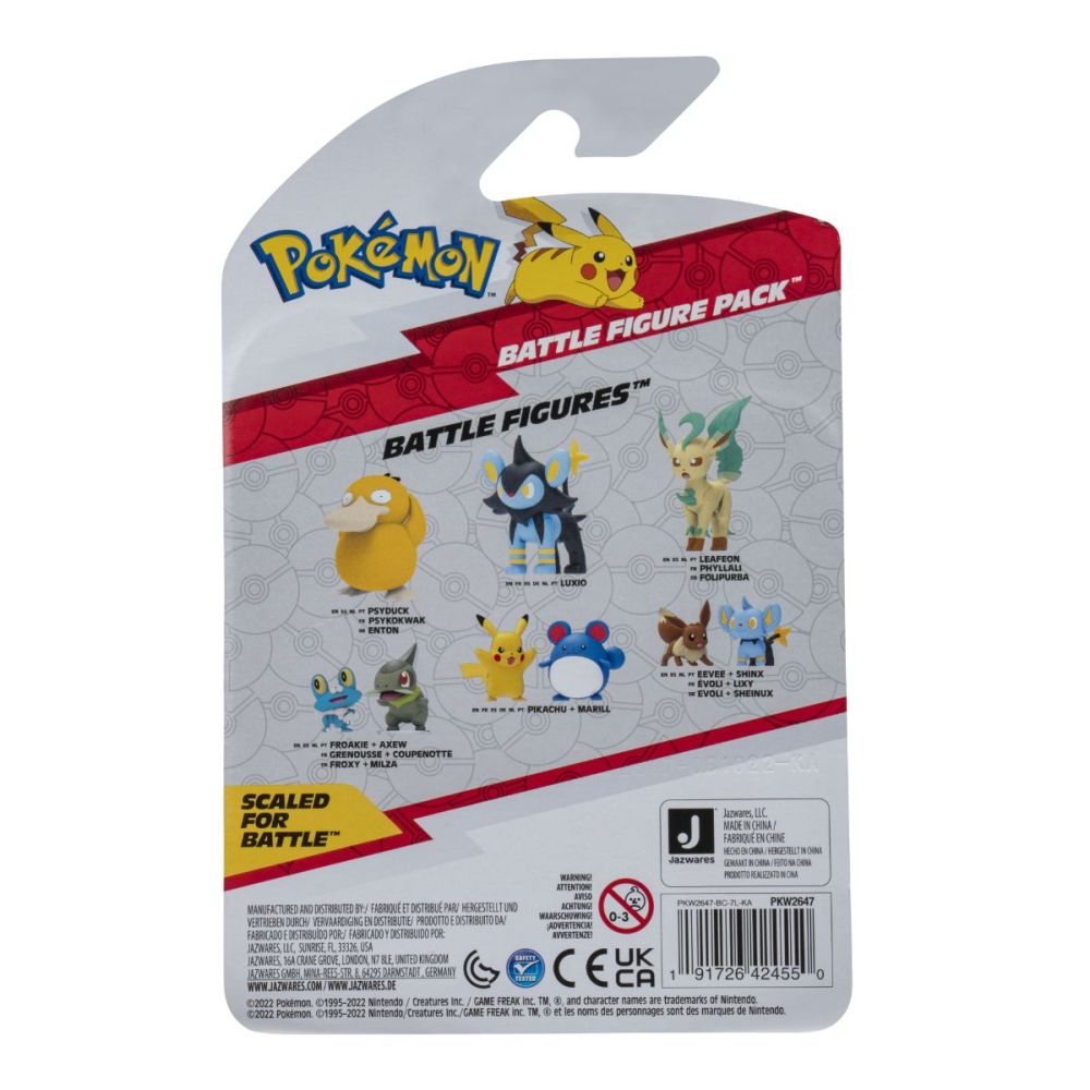 Bizak Pokemon Multievolution Eevee 4 Figures, Great Detail, Articulated