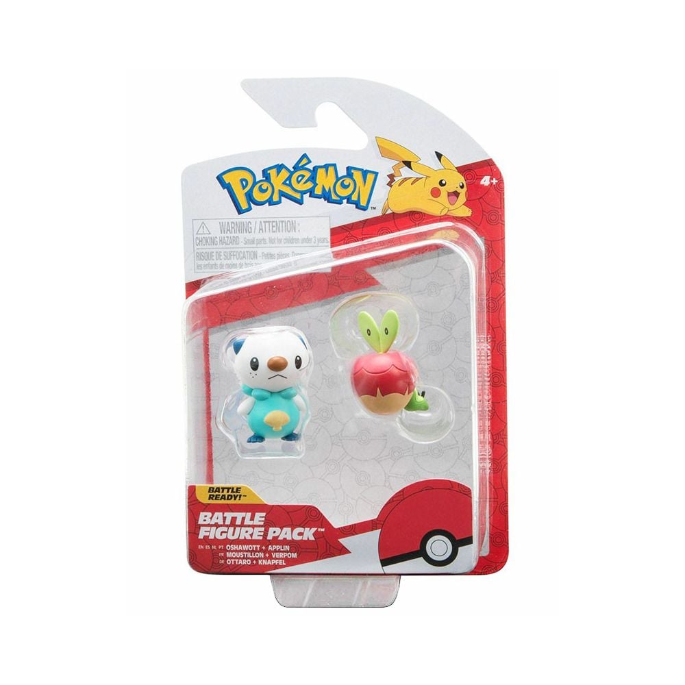 Set Figurine articulate Pokemon S2, Oshawott si Applin